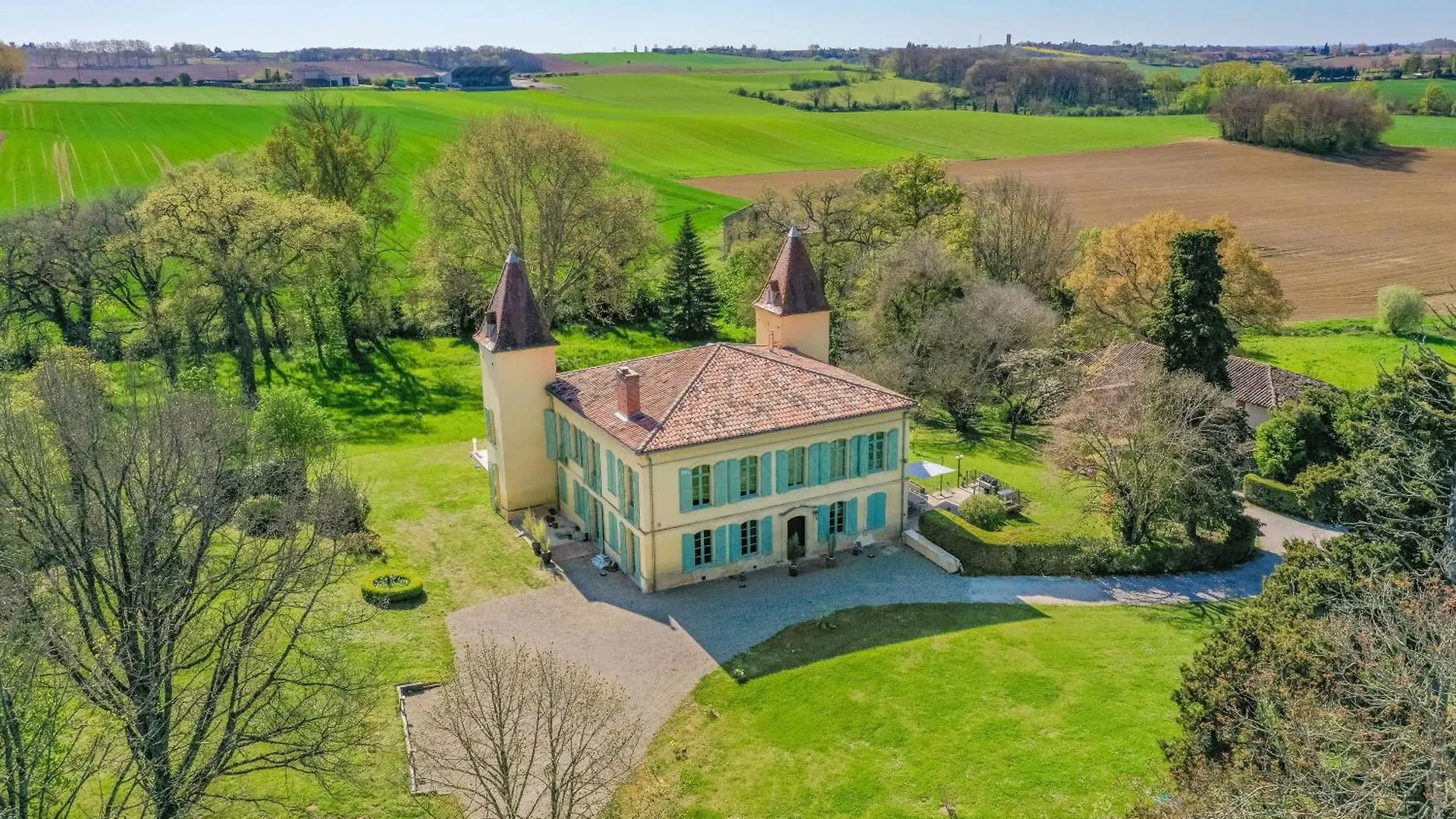 Chateau Soules - Piscine - Lac - Calme 라보르 빌라