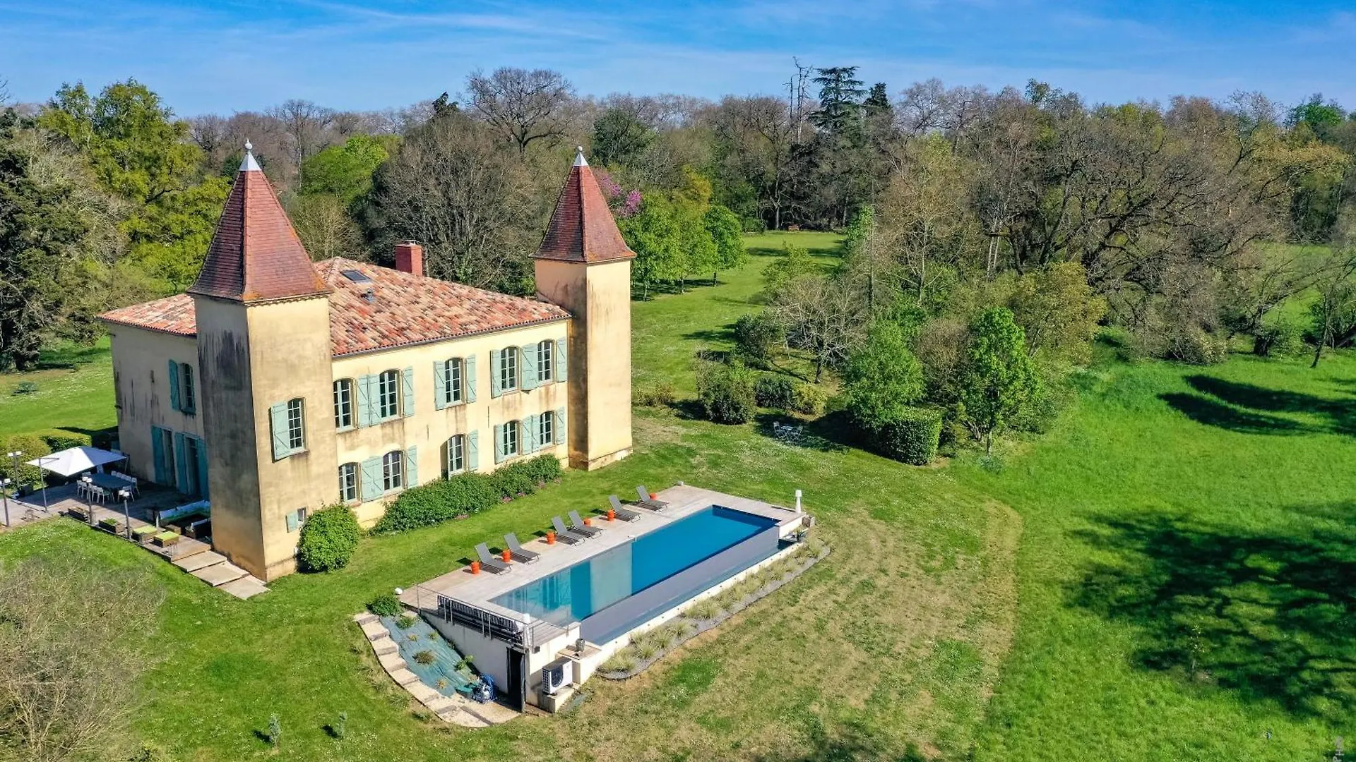 Chateau Soules - Piscine - Lac - Calme 라보르